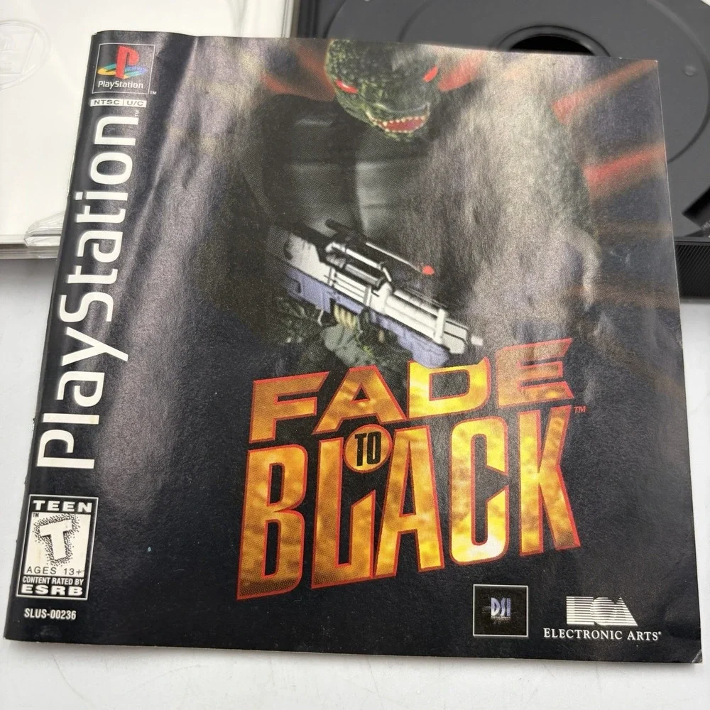 Fade to Black (Sony PlayStation 1, 1996)  PS1 CIB